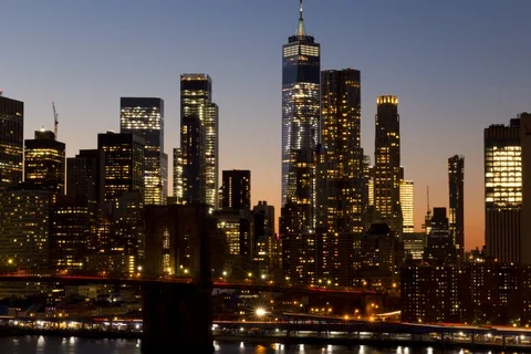 One World Trade Center Stock-Footage 100289628