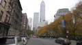 One World Trade Center in New York City view from Greenwich Street 4k or 4k+ Resolution