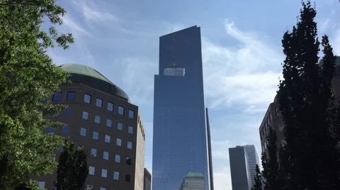 One World Trade Center (reflection) NYC 스톡 동영상 54915345