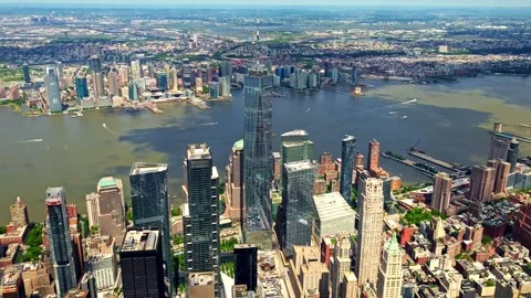 One World Trade Centre - New York City, USA Stock Footage 249148124