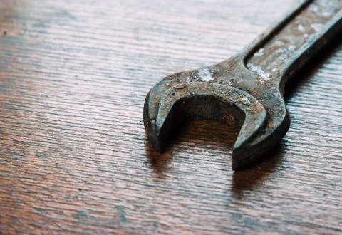 One wrench Stock Photos