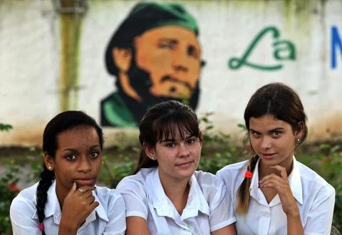 One year after the death of Cuban leader Fidel Castro, Havana, Cuba - 24 Nov 201 Stock Photos