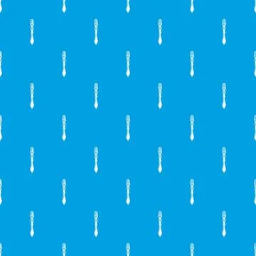 One zip pattern vector seamless blue Stock Illustration