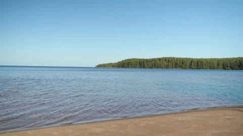 Onega Lake Video stock 294177708