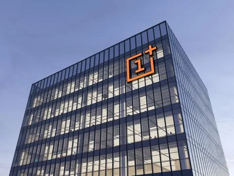 OnePlus Ilustração Stock