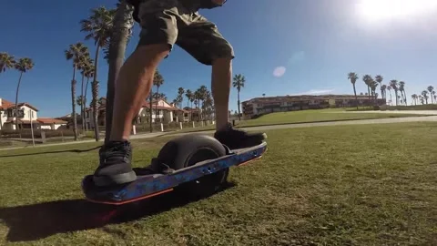 Onewheel Hoverboard Electric Vehicle Stockbeeldmateriaal 265100468