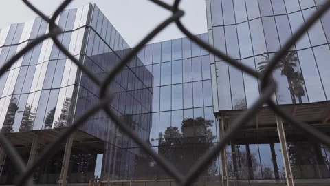 Ongoing construction of the new California State Capitol Annex Stock Footage 329122090