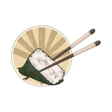 Onigiri Illustration Stock Illustration