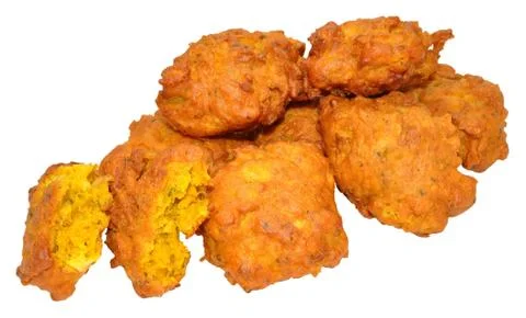 Onion Bhajis Stock Photos