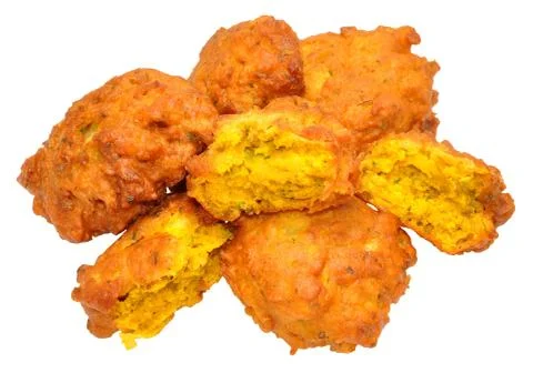 Onion Bhajis Stock Photos