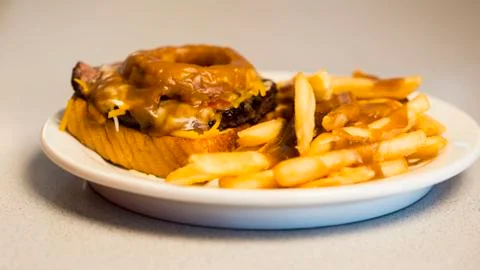 Onion Burger Stock Photos