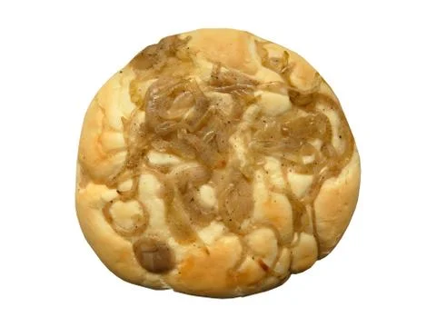Onion Cake Isolated Stock Photos
