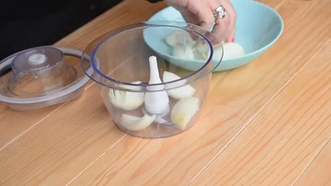 Onion Chopping Vidéo 255647425