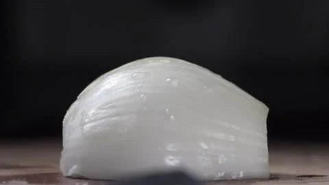 Onion cut Stock Footage 136759015
