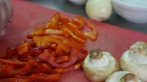 Onion Cutting Stock Footage 78762527