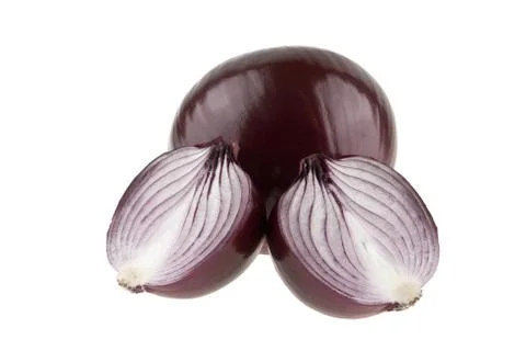 Onion isolated on white background Stock-Fotos