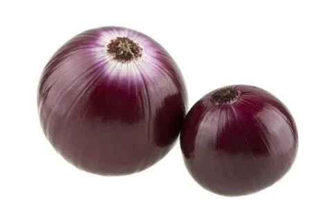 Onion isolated on white background Stock Photos