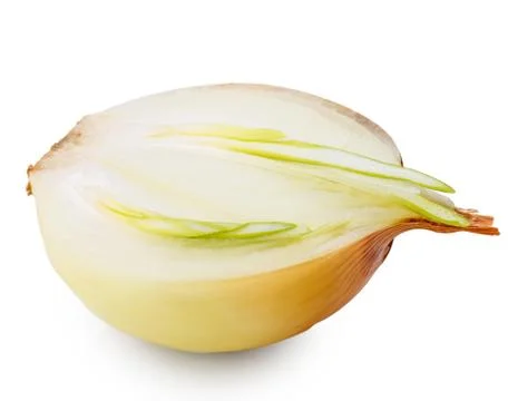 Onion isolated on white Stock Photos