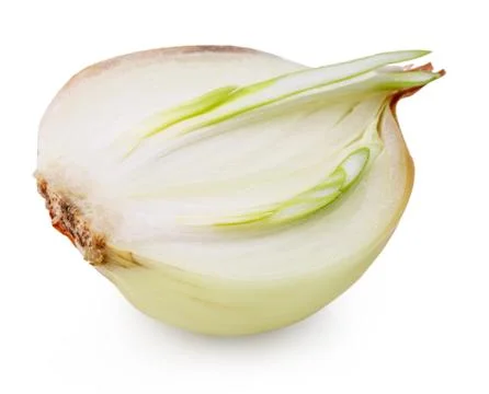 Onion isolated on white Stock Photos