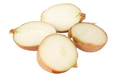 Onion isolated  on white texture background Stock Photos