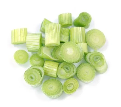 Onion leaf Stock Photos