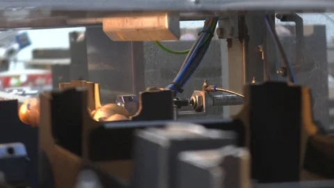 Onion packing on the line in the warehouse Stock Footage 80987215