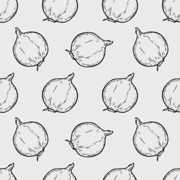 Onion pattern Stock Illustration