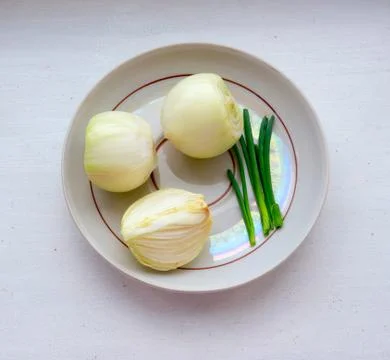 Onion. Foto stock