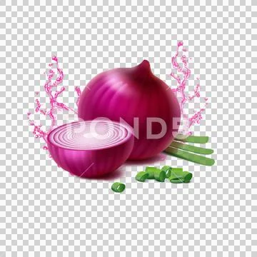 Onion photography PSD Template