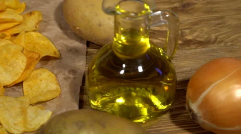 Onion potato chips dolly Vidéo 69028702