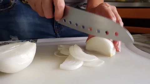 Onion rings Stock Footage 79599910