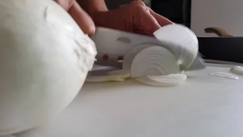 Onion rings Stock Footage 79599911