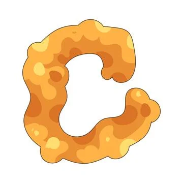 Onion rings Stock Illustration