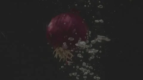 Onion rising in water 動画素材 248696437