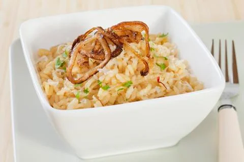 Onion risotto Stock Photos
