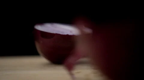 Onion slice 스톡 동영상 64122371