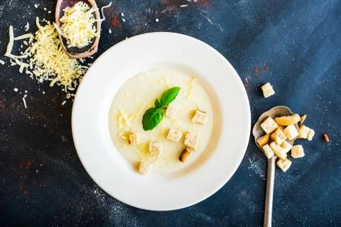 Onion soup Stock Photos