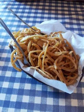 Onion Strings Stock Photos