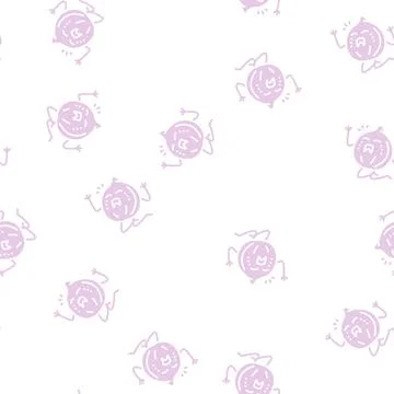 Onion vegetable character glyph seamless pattern 스톡 일러스트