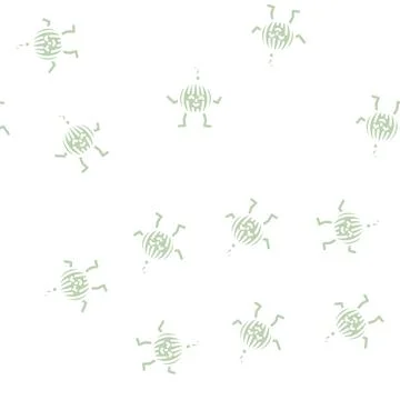 Onion vegetable character glyph vector seamless pattern Stock Illustration