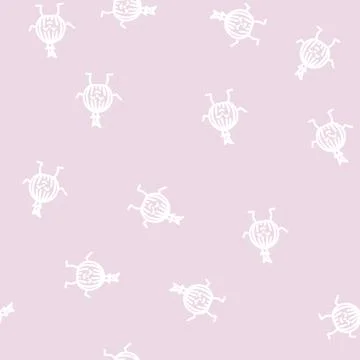 Onion vegetable character line vector seamless pattern Stock Illustration