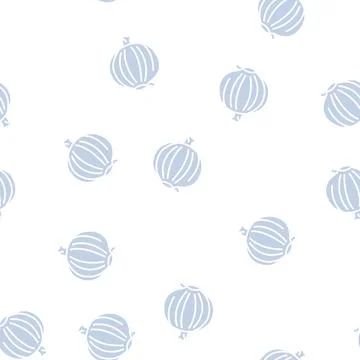 Onion vegetable glyph seamless pattern Stock Illustration