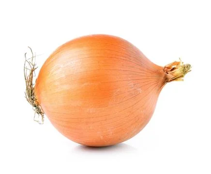 Onion on white background Stock Photos