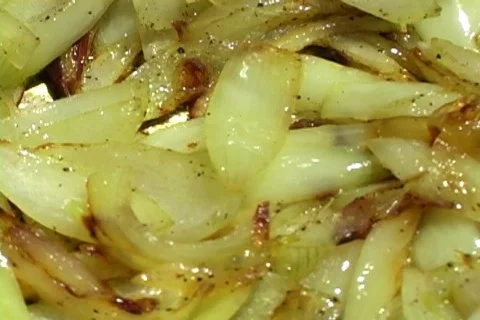Onions Frying 2 Video stock 137238