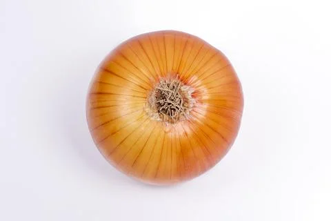 Onions isolated on white background Stock Photos