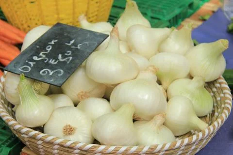 Onions Foto stock