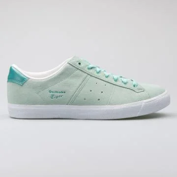 Onitsuka Tiger green sneaker Stock Photos