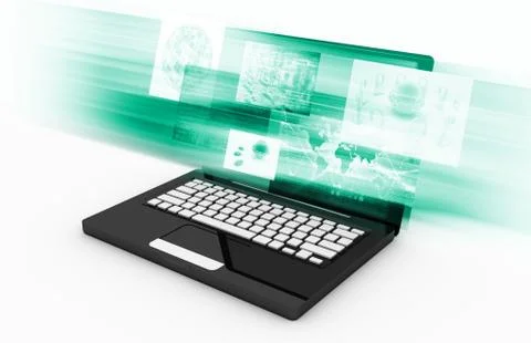 Online advertising Stock Illustration