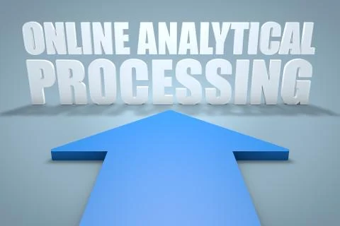 Online Analytical Processing Stock Illustration