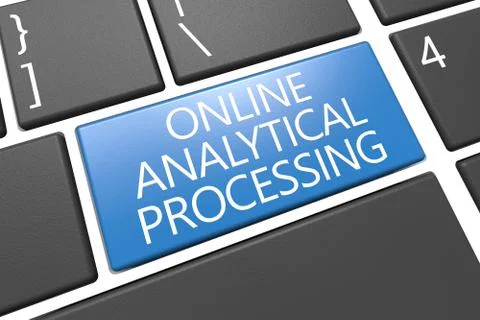 Online Analytical Processing Stock Illustration